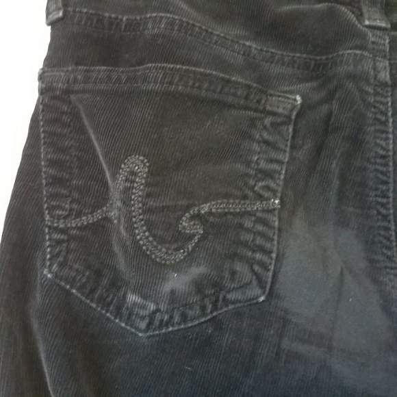 AG Adriano Goldschmied Women's Size 25R The Stilt Cigarette Pants Preowned - Picture 6 of 8